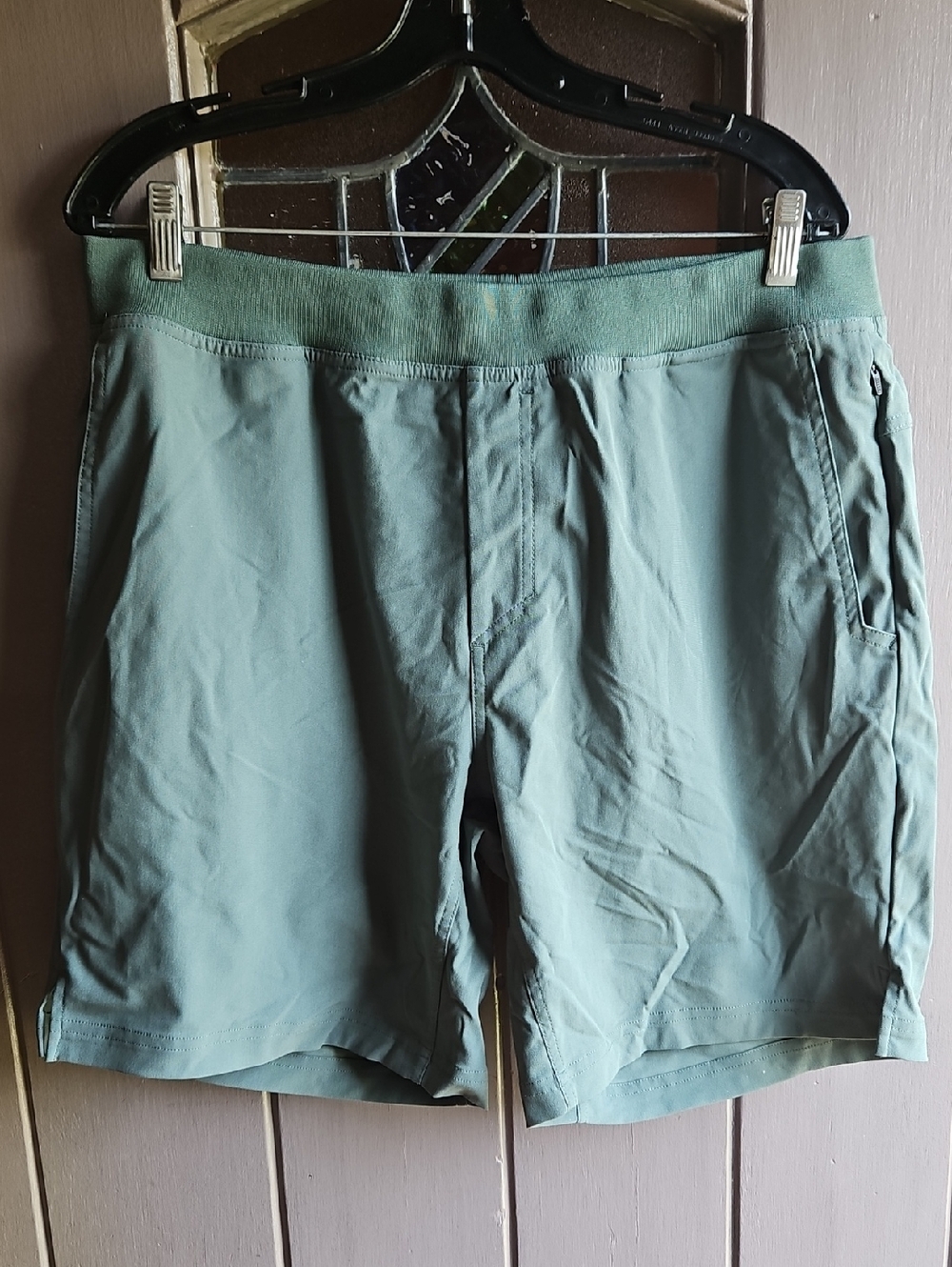 Legends Men's Athletic Shorts in Sage Green - Lightweight Performance